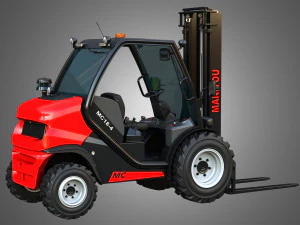 Manitou MC18-4 Forklift 3D Model