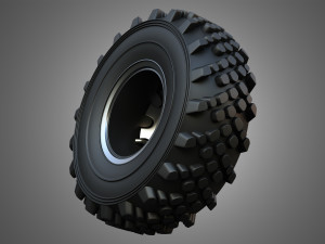 Ural Truck - WheelTire 3D Model