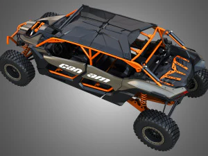 Can-Am Maverick X3 - 4 Doors 3D Model