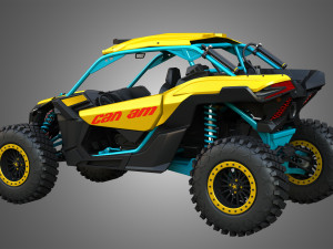 Can-Am Maverick X3 - 2 Doors 3D Model