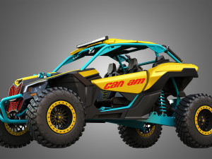 Can-Am Maverick X3 - 2 Doors 3D Model