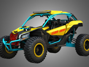 Can-Am Maverick X3 - 2 Doors 3D 모델