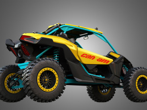 Can-Am Maverick X3 - 2 Doors 3D Model