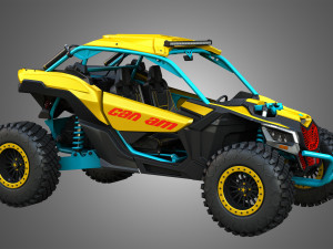Can-Am Maverick X3 - 2 Doors 3D Model