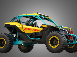 Can-Am Maverick X3 - 2 Doors 3D Model