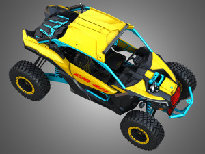 Can-Am Maverick X3 - 2 Doors 3D Model