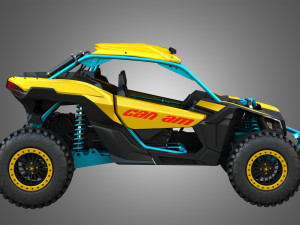 Can-Am Maverick X3 - 2 Doors 3D Model