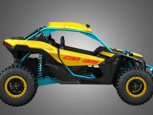 Can-Am Maverick X3 - 2 Doors 3D Model