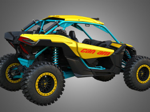 Can-Am Maverick X3 - 2 Doors 3D Model