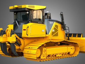 850L LGP - Dozer 3D Model