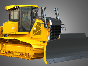 850L LGP - Dozer 3D Model