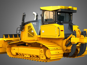 850L LGP - Dozer 3D Model
