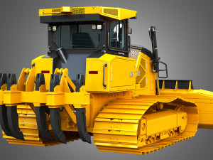 850L LGP - Dozer 3D Model
