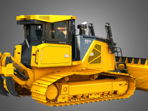 850L LGP - Dozer 3D Model