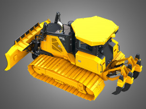 850L LGP - Dozer 3D Model