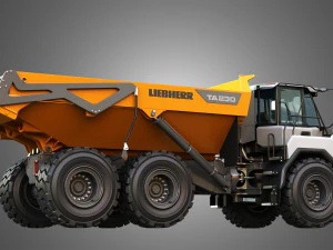 TA230 Litronic Articulated Dump Truck 3D Model