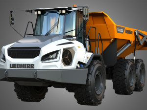 TA230 Litronic Articulated Dump Truck 3D Model