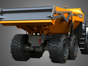 TA230 Litronic Articulated Dump Truck 3D Model