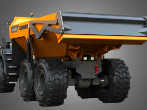 TA230 Litronic Articulated Dump Truck 3D Model