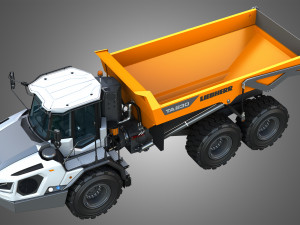 TA230 Litronic Articulated Dump Truck 3D Model