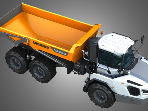 TA230 Litronic Articulated Dump Truck 3D Model
