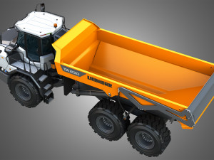 TA230 Litronic Articulated Dump Truck 3D Model