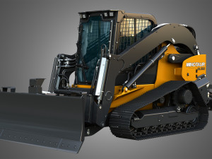 DL550 Minotaur Compact Dozer Loader Modelo 3D