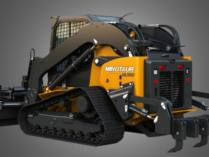 DL550 Minotaur Compact Dozer Loader 3D Model