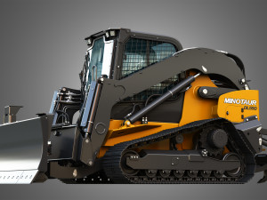 DL550 Minotaur Compact Dozer Loader 3D Model