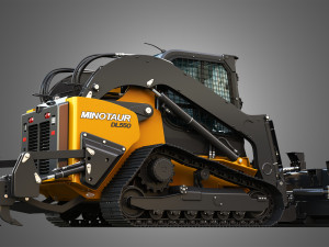 DL550 Minotaur Compact Dozer Loader 3D Model