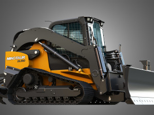 DL550 Minotaur Compact Dozer Loader 3D Model