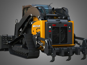 DL550 Minotaur Compact Dozer Loader 3D Model