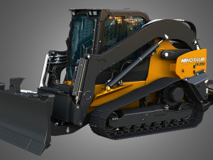 DL550 Minotaur Compact Dozer Loader 3D Model