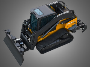 DL550 Minotaur Compact Dozer Loader 3D Model