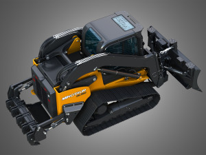 DL550 Minotaur Compact Dozer Loader 3D Model