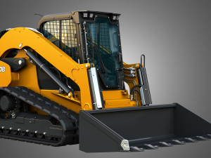 TV620B Compact Track Loader - Bucket 3D Model