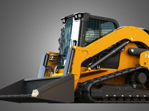TV620B Compact Track Loader - Bucket 3D Model