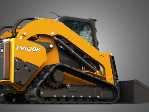 TV620B Compact Track Loader - Bucket 3D Model