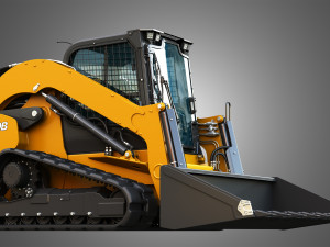 TV620B Compact Track Loader - Bucket 3D Model