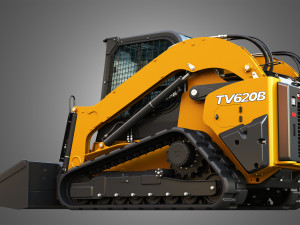 TV620B Compact Track Loader - Bucket 3D Model