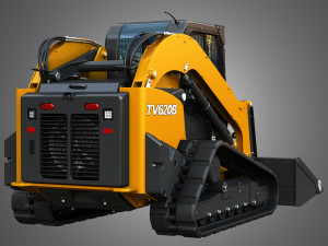 TV620B Compact Track Loader - Bucket 3D Model