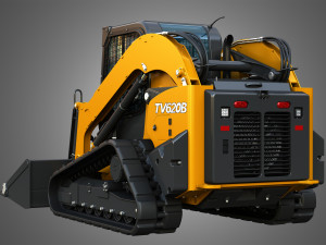 TV620B Compact Track Loader - Bucket 3D Model