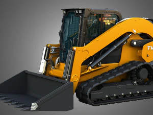 TV620B Compact Track Loader - Bucket 3D Model