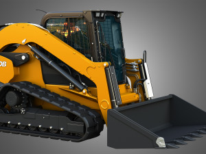 TV620B Compact Track Loader - Bucket 3D Model