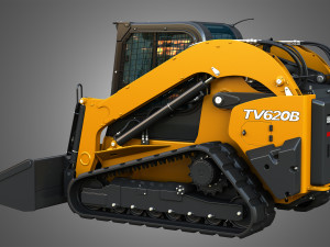 TV620B Compact Track Loader - Bucket 3D Model