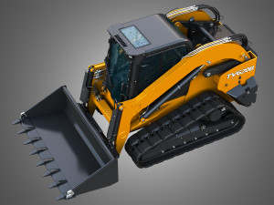 TV620B Compact Track Loader - Bucket 3D Model