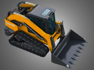 TV620B Compact Track Loader - Bucket 3D Model