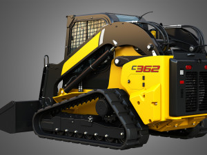 C362 Compact Track Loader - Bucket 3D Model