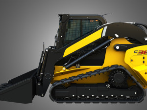 C362 Compact Track Loader - Bucket 3D Model