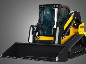 C362 Compact Track Loader - Bucket 3D Model